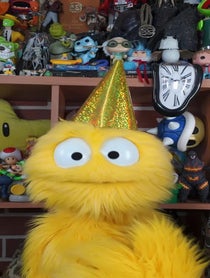 Poster for Birthday video from Imaginary Menagerie