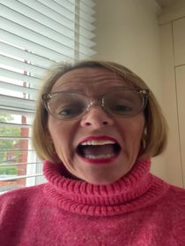 Poster for Birthday video from The voice of  Miss Rabbit & Nanny Plum