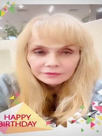 Poster for Birthday video from Kelli Maroney