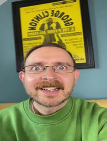 Poster for Birthday video from Brett Domino