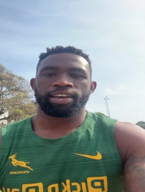 Poster for Birthday video from Siya Kolisi