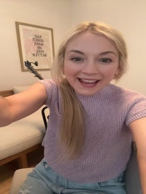 Poster for Birthday video from Emily Kinney