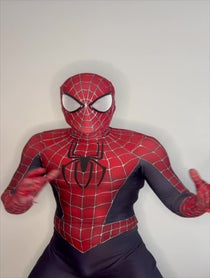 Poster for Pep Talk video from Spider-Man