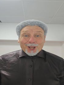 Poster for Birthday video from Tom Jones impersonator
