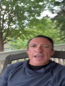 Poster for Pep Talk video from Frankie Dettori