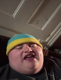 Poster for Birthday video from Eric Cartman