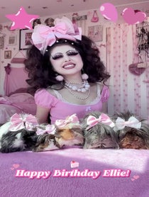 Poster for Birthday video from Very Valentina