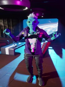 Poster for Birthday video from Thoro The Alien
