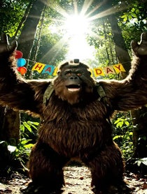 Poster for Birthday video from Bigfoot Vlog Time
