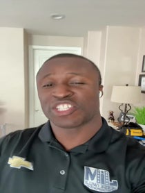 Poster for Pep Talk video from Jesse Iwuji