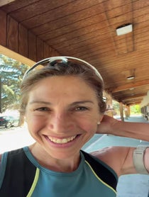 Poster for Pep Talk video from Sara Hall