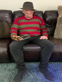 Poster for Birthday video from Freddy Krueger - The Drunk Version