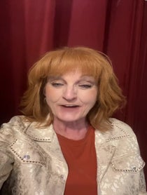 Poster for Birthday video from Lynn as Reba McEntire