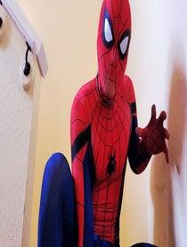 Poster for Pep Talk video from Friendly Neighborhood Spider-Man
