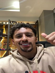 Poster for Birthday video from Marquinhos