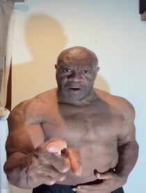 Poster for Birthday video from Bob Sapp