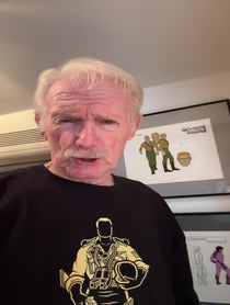 Poster for Birthday video from Michael Bell