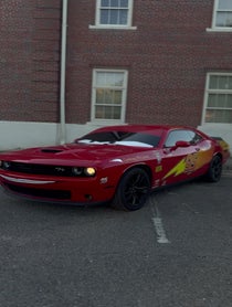 Poster for Birthday video from Lightning McQueen