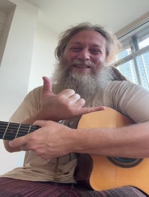 Poster for Birthday video from Mike Love