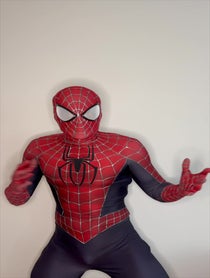 Poster for Birthday video from Spider-Man