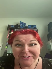 Poster for Birthday video from Jeanette T. Queen