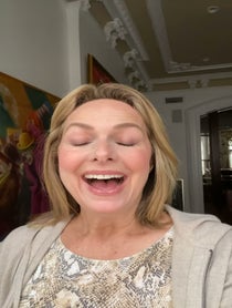 Poster for Birthday video from Melora Hardin