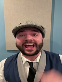 Poster for Birthday video from Ivan the Inspector