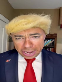 Poster for Birthday video from Rob Trump