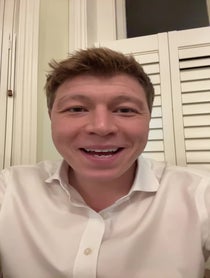 Poster for Birthday video from Patrick Christys