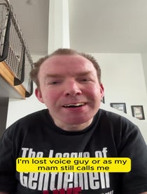 Poster for Birthday video from Lost Voice Guy