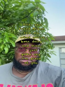 Poster for Pep Talk video from Jared Leonard