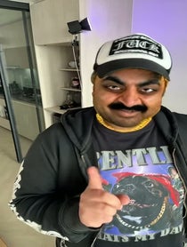 Poster for Birthday video from Raj Patel