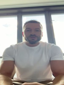 Poster for Birthday video from Trinity  Whiteside