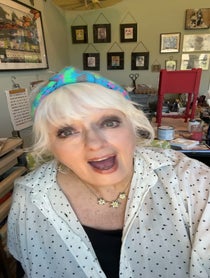 Poster for Birthday video from Angela Cartwright