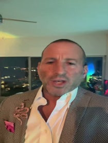 Poster for Birthday video from The UFC Pink Suit Guy- JC