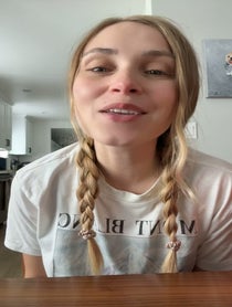 Poster for Birthday video from Eliza Taylor
