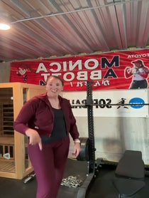 Poster for Birthday video from Monica Abbott