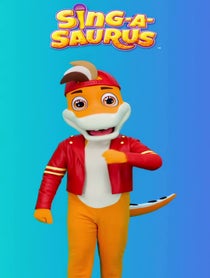 Poster for Birthday video from Sing-A-Saurus