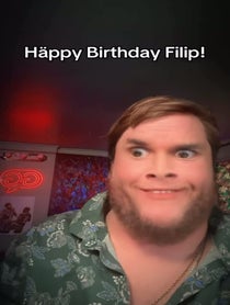Poster for Birthday video from DAVIETHEGOLIATH