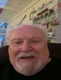 Poster for Birthday video from Colin Baker