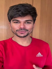 Poster for Birthday video from Gani khan