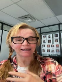 Poster for Birthday video from Lea Thompson