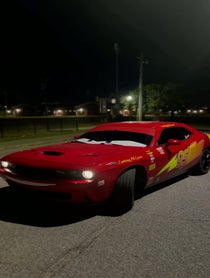 Poster for Birthday video from Lightning McQueen