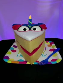 Poster for Birthday video from Bert Day,The Cake & Friends