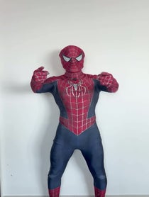 Poster for Birthday video from Spiderman