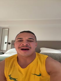 Poster for Pep Talk video from Cheslin Kolbe