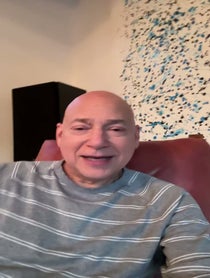 Poster for Birthday video from Evan Handler