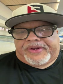 Poster for Birthday video from Fred Hammond