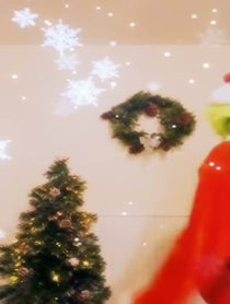 Poster for Birthday video from The Grinch