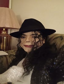 Poster for Birthday video from Corey Melton as Michael Jackson